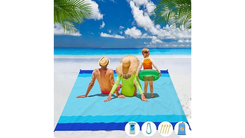 waterproof beach sandproof blanket