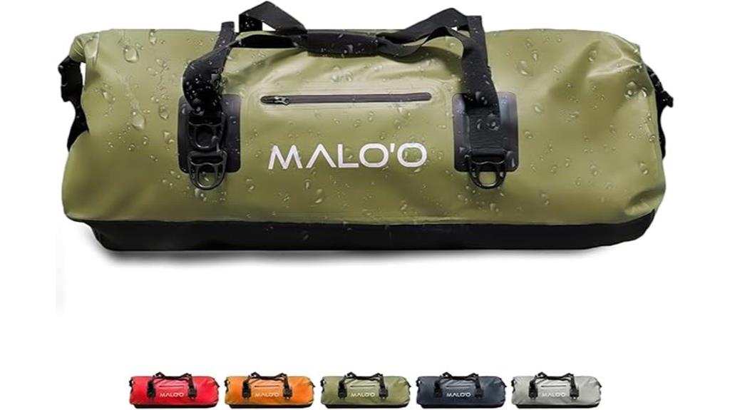 waterproof duffel bag options