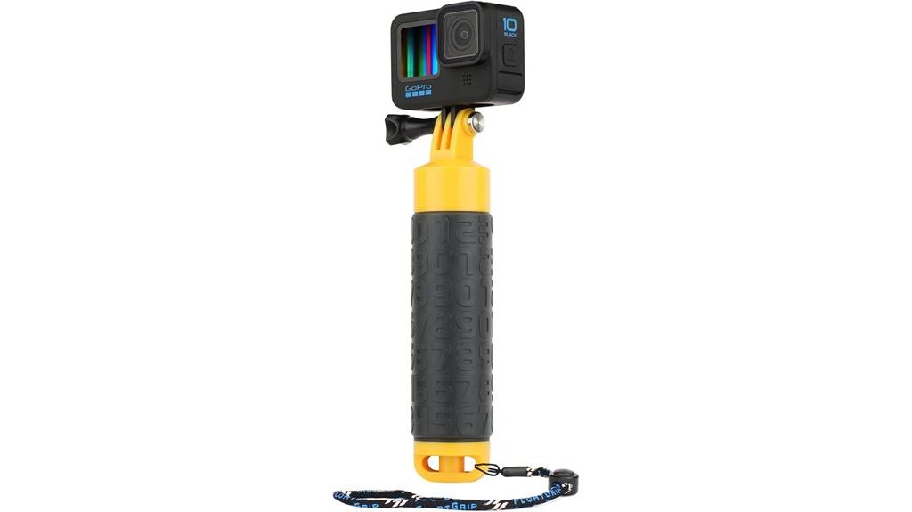 waterproof floating camera grip