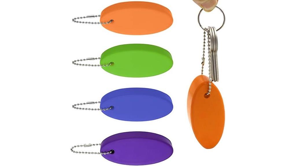 waterproof floating keychains pack