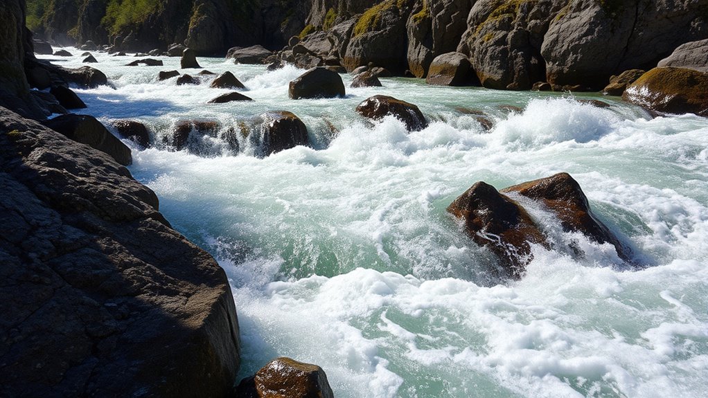 whitewater grade visual guide