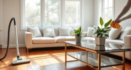 allergen reducing cleaning routines