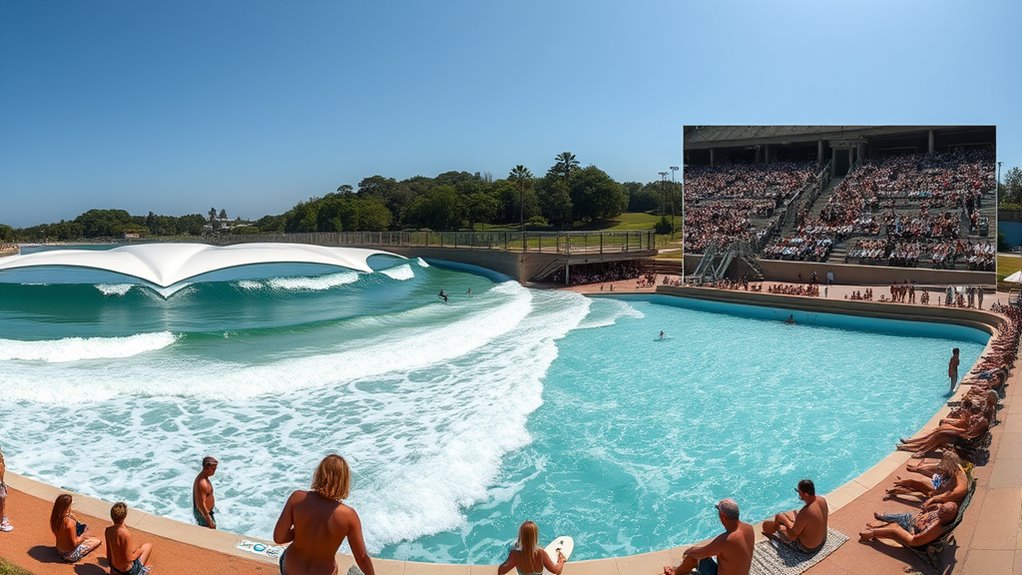 artificial wave facility development