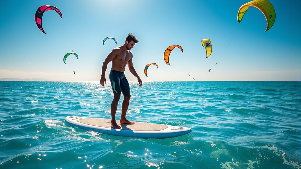 balance training for kitefoiling