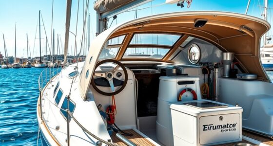 boat rigging and engine