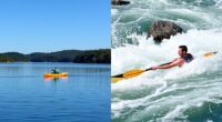canoeing flatwater vs river