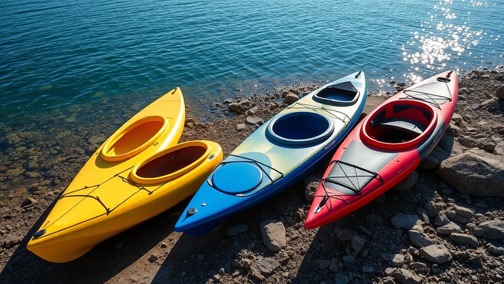 choosing kayaks for different uses