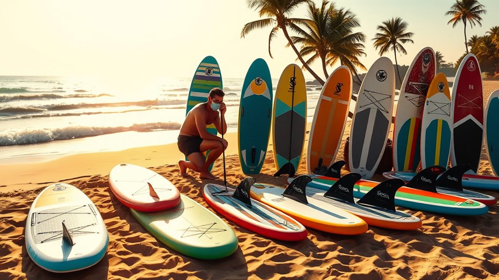 choosing the ideal sup board