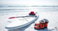 cold water paddleboarding gear