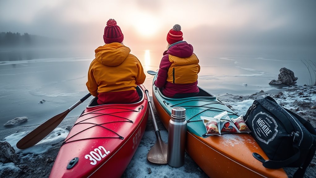 cold weather canoeing gear