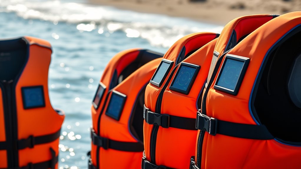 connected life jacket safety