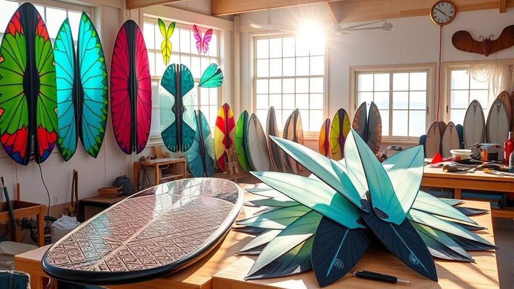 customizable wing and board