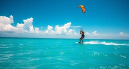 downwind kitefoiling adventures