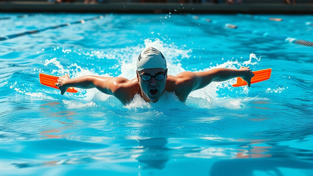 enhance swimming with equipment