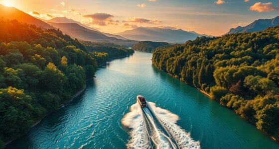 exciting jet boat exploration