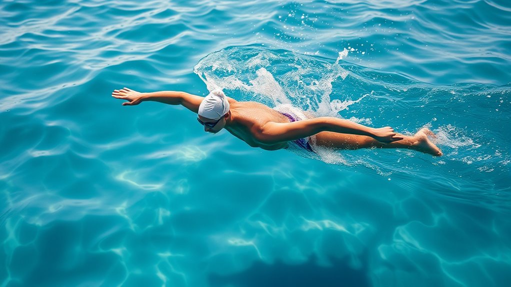 focus on breathing and hand