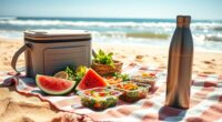 healthy beach picnic storage