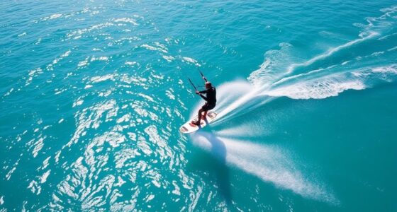 hydrofoils elevate kiteboarding