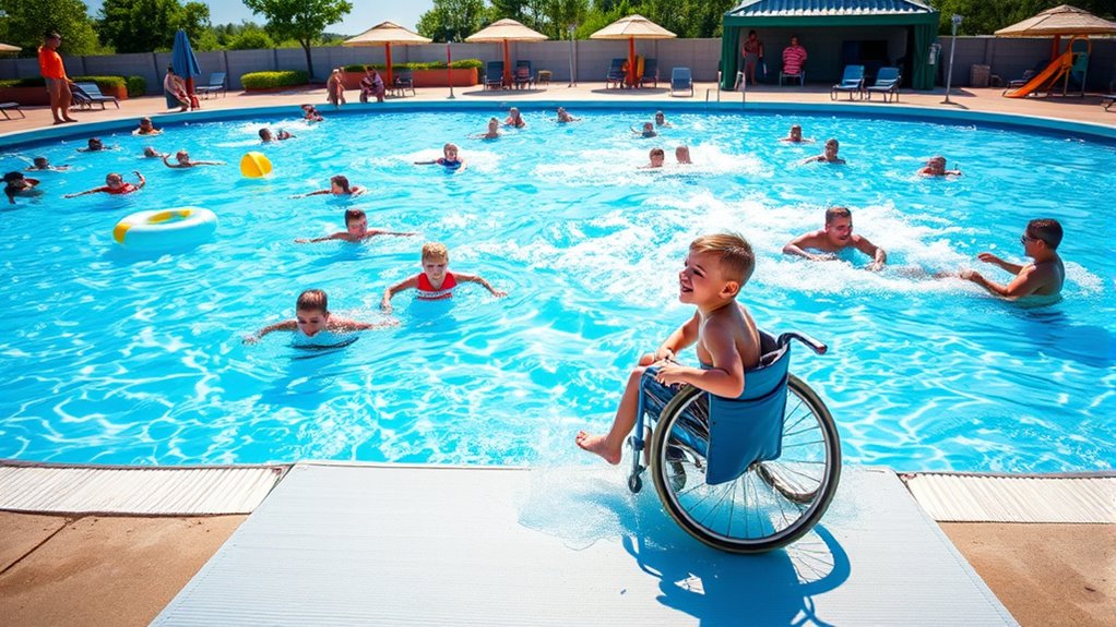 inclusive wave pool accessibility