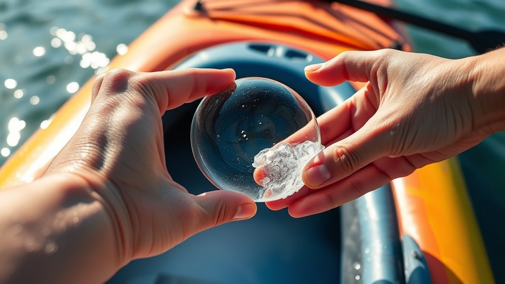 inflatable kayak leak diagnosis