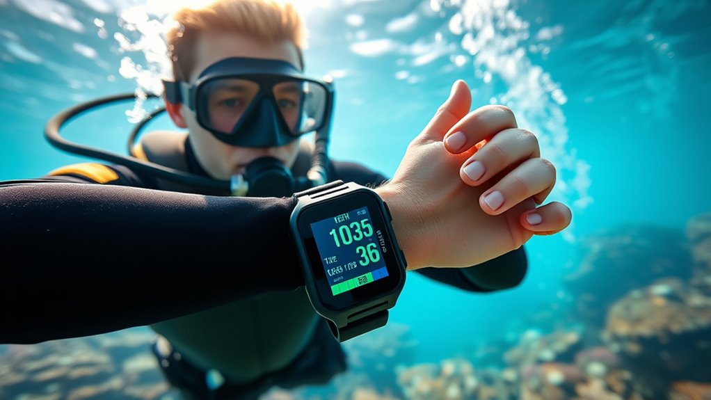 interpreting dive computer data