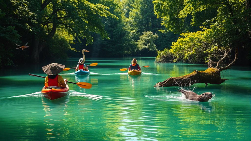 kayak eco wildlife tours