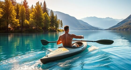 kayaking boosts fitness levels