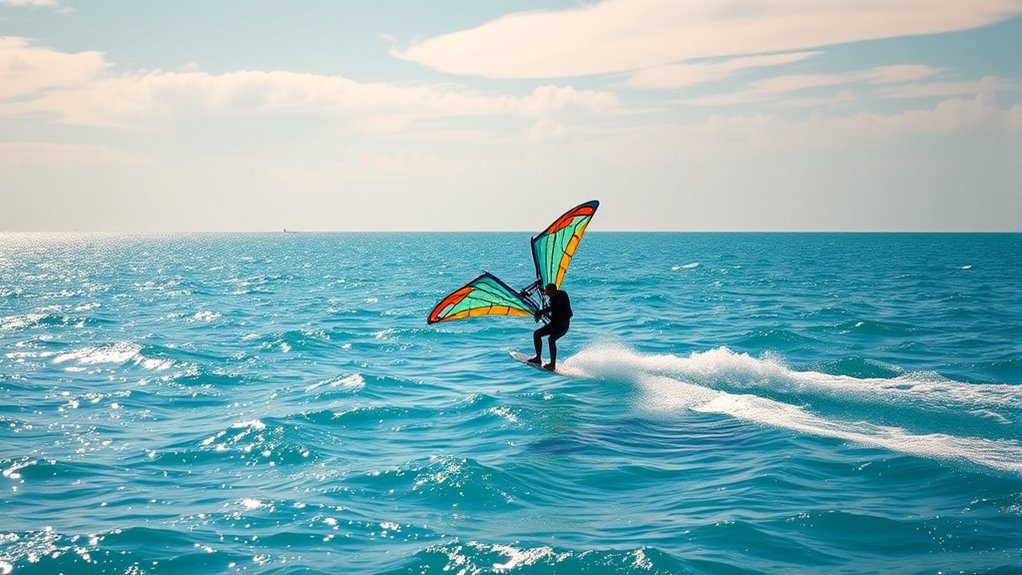 light wind wingfoiling techniques