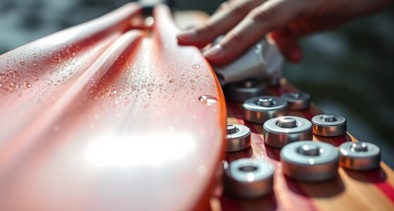 maintain kayak paddle components