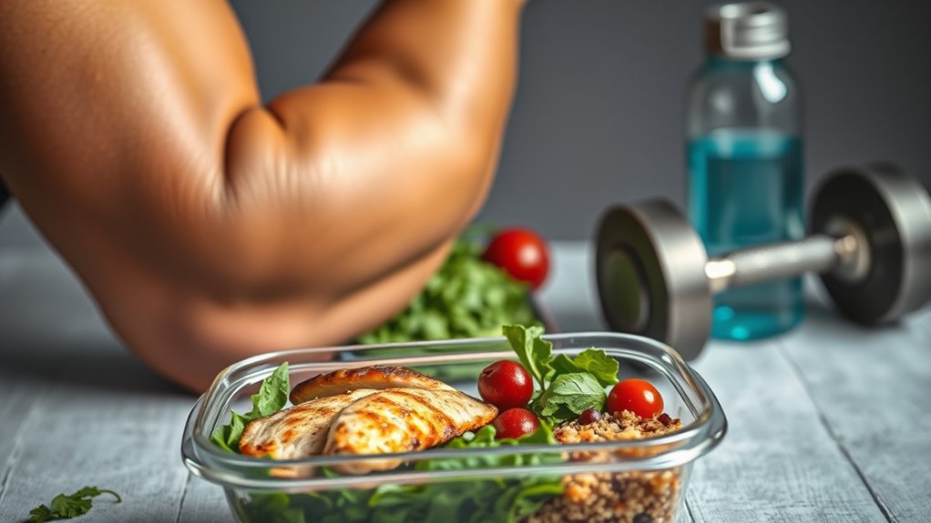 maintain muscle while losing fat