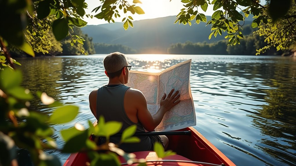map reading and water currents