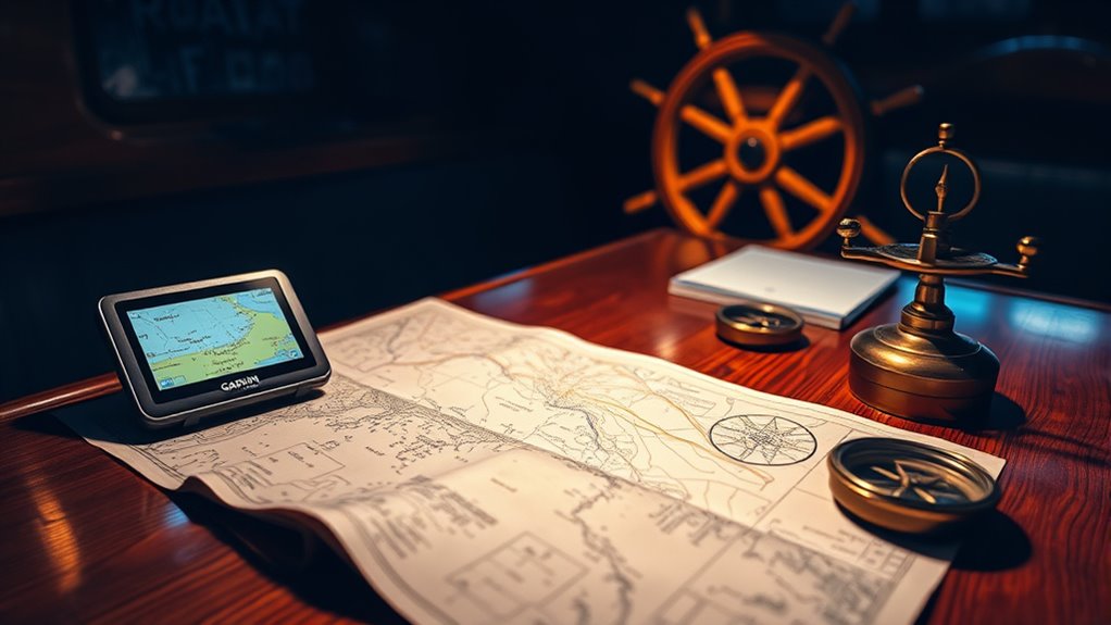 maritime navigation combines tradition