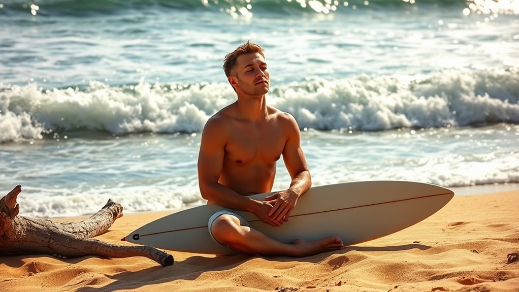 mental focus enhances surfing