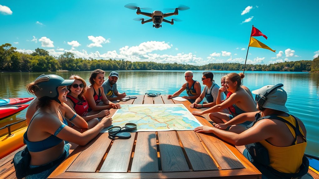 multi sport water adventure planning