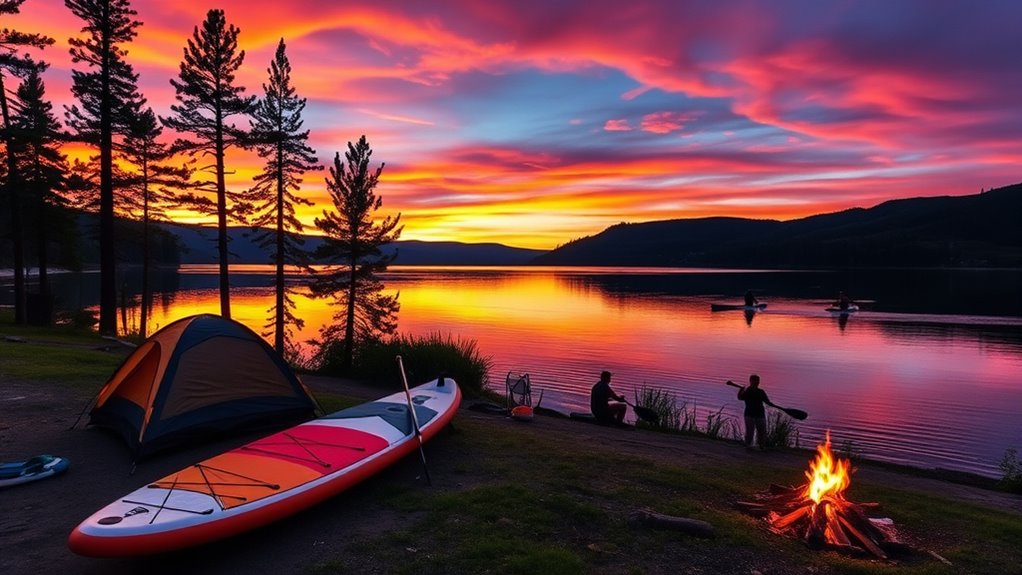 paddleboard camping adventure essentials