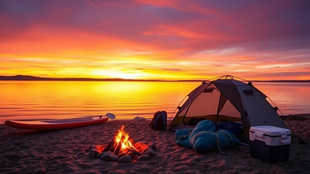 paddleboard camping gear tips