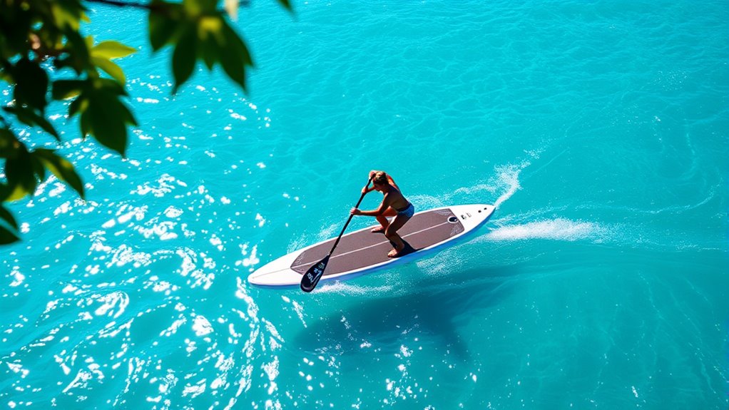 perfect paddle control rhythm