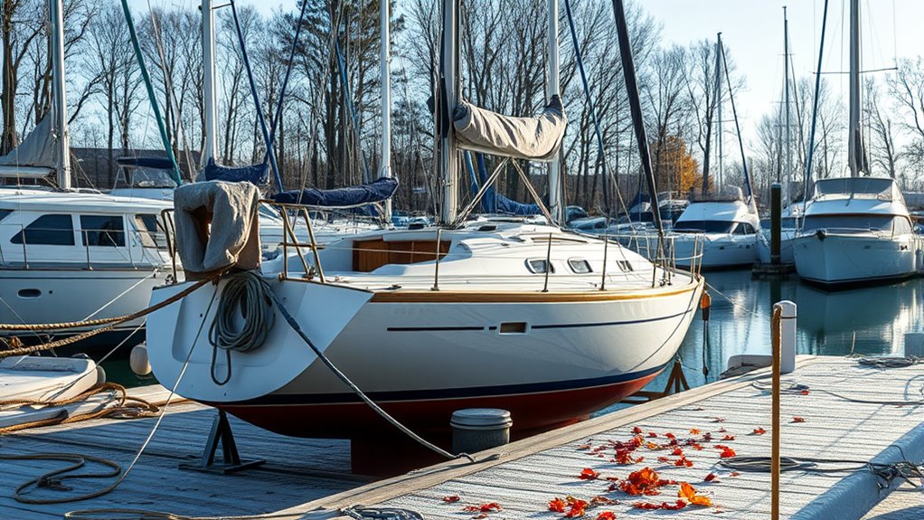 prepare boat for winter