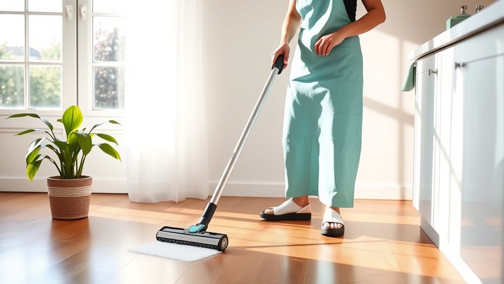 reduce allergens through cleaning