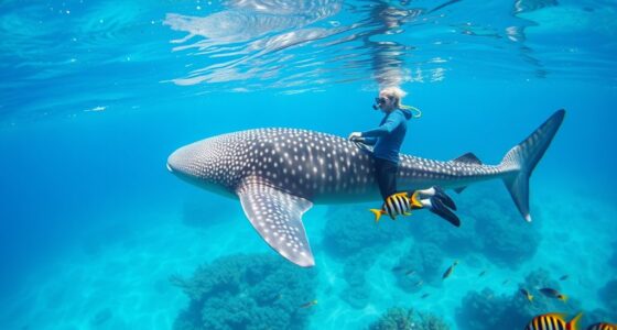 safe whale shark snorkeling