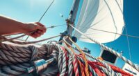 sailboat rigging step by step