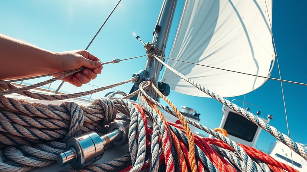 sailboat rigging step by step