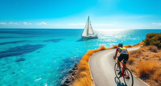 sailing and cycling adventures