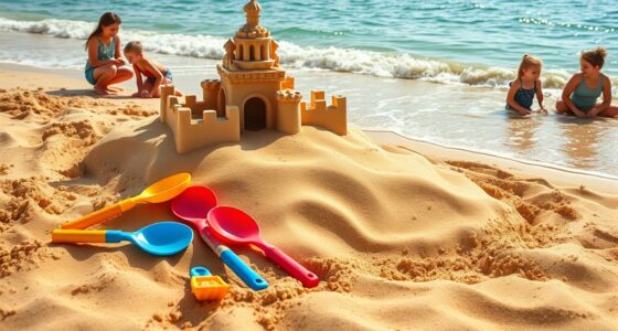 sandcastle building techniques