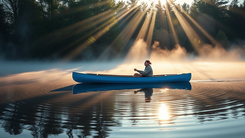 single paddler canoe techniques