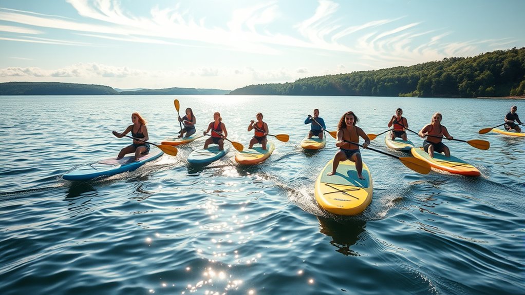 social paddling events and races