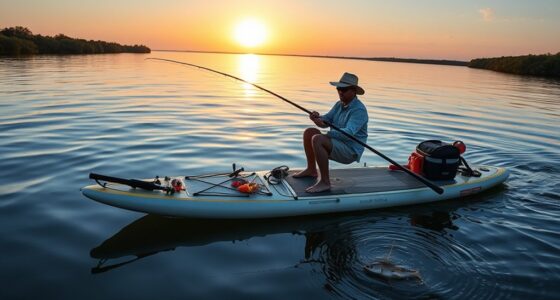 stand up paddleboard fishing techniques