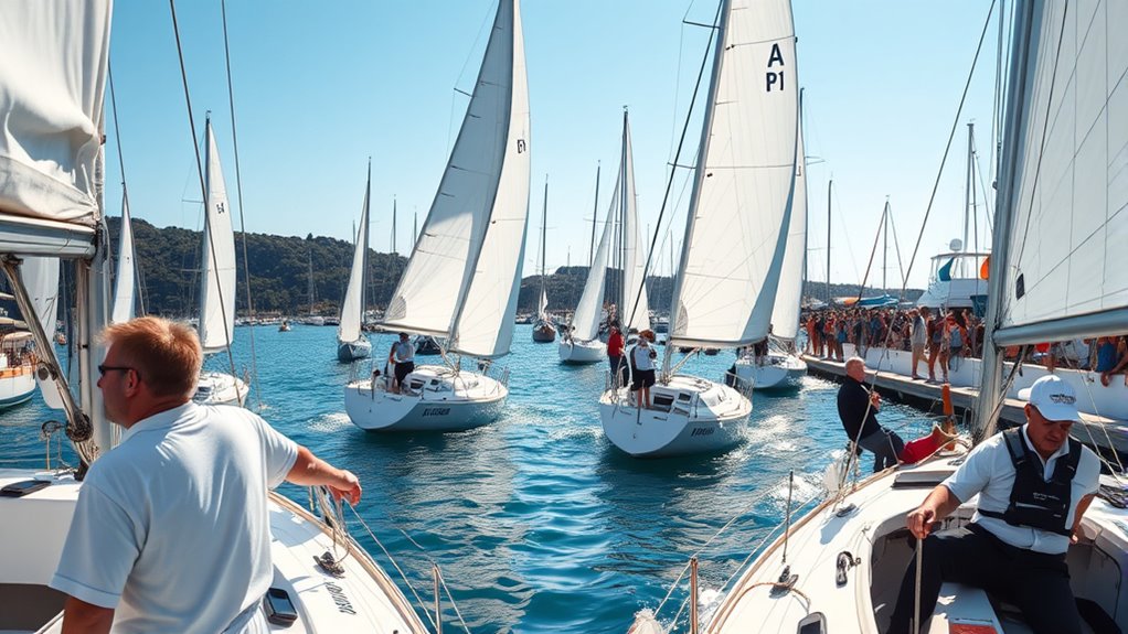 starting race sailing techniques