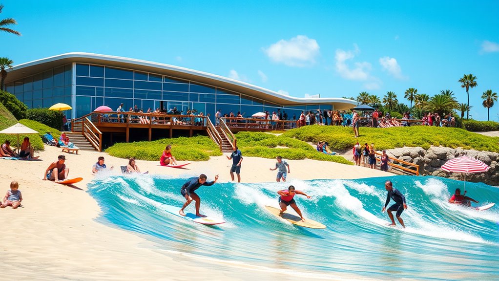 surf parks tourism community impact