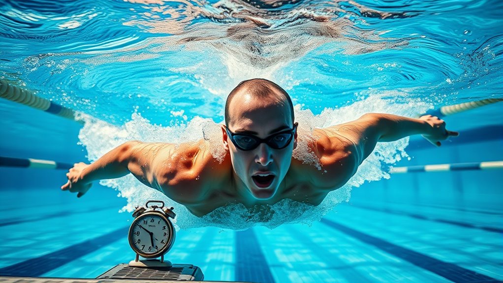 swim faster through intervals